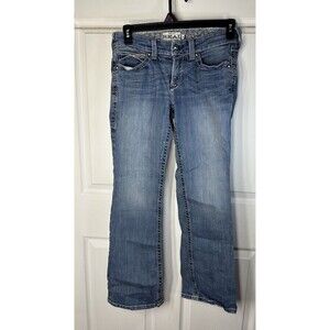 Ariat Real Denim Jeans Women’s 29S Medium Wash 29Waist/29.5Long Rainstorm Denim